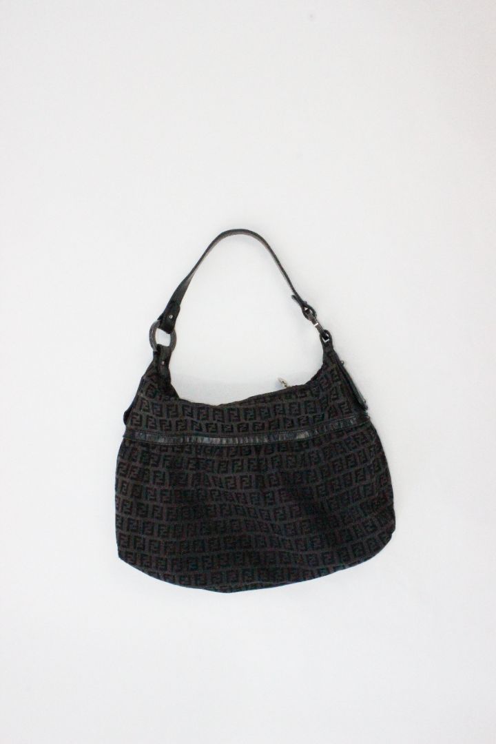 VINTAGE, FENDI, ZUCCA SHOULDER BAG