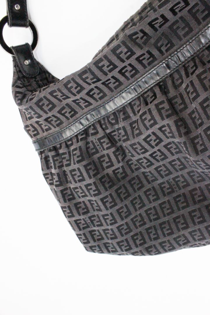 VINTAGE, FENDI, ZUCCA SHOULDER BAG