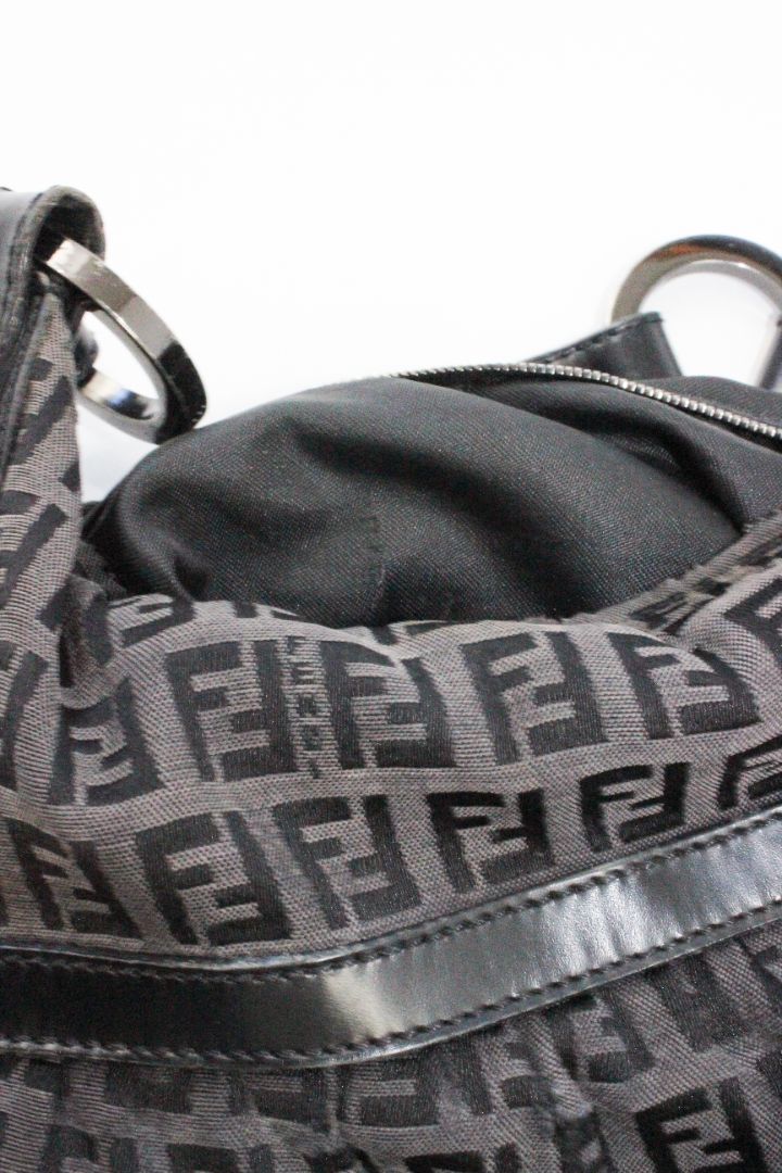 VINTAGE, FENDI, ZUCCA SHOULDER BAG