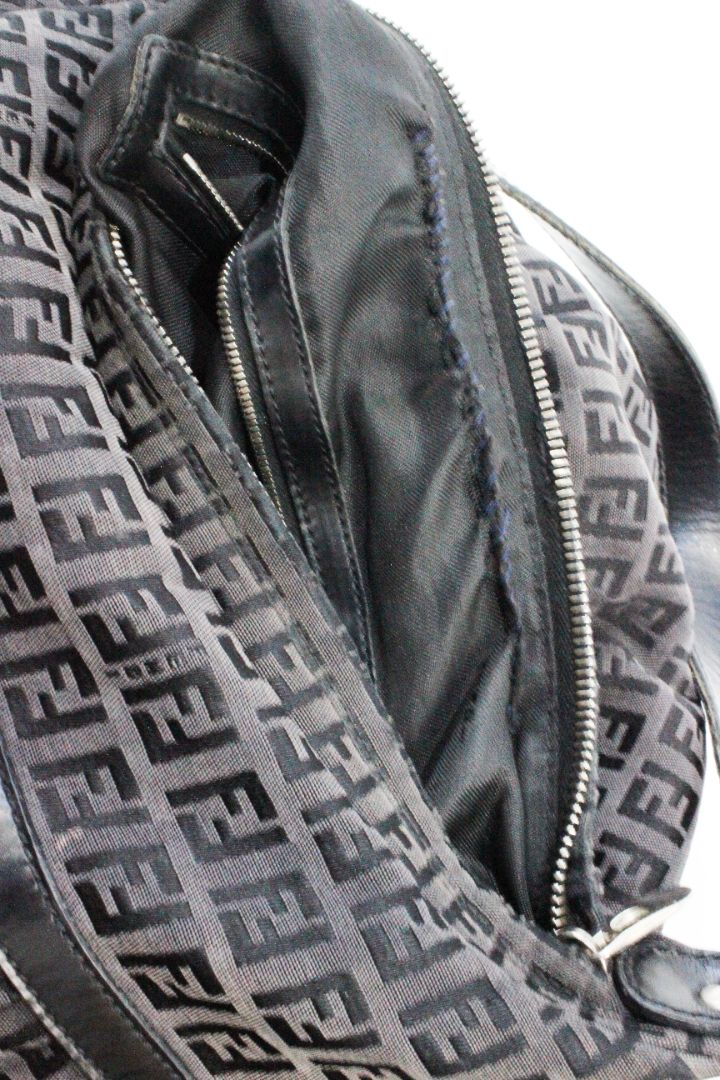 VINTAGE, FENDI, ZUCCA SHOULDER BAG