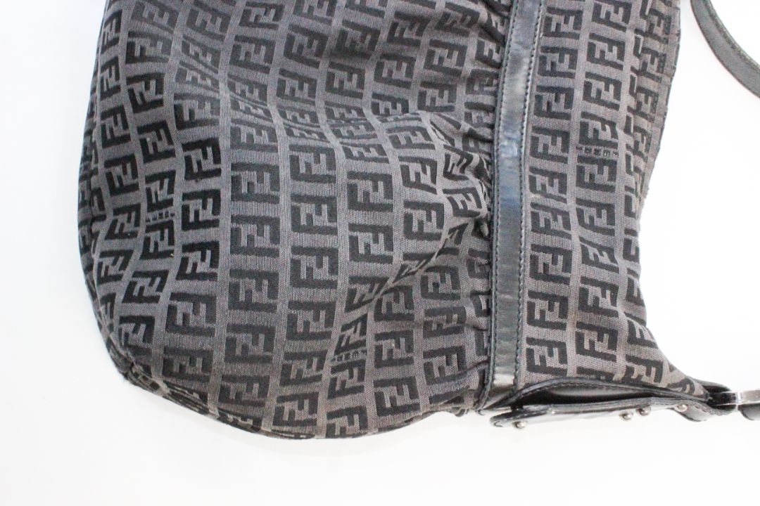 VINTAGE, FENDI, ZUCCA SHOULDER BAG