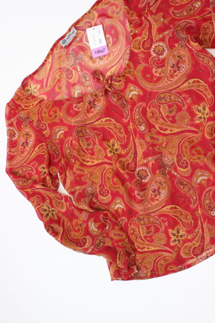 VINTAGE SPIRAL — Blouse, M