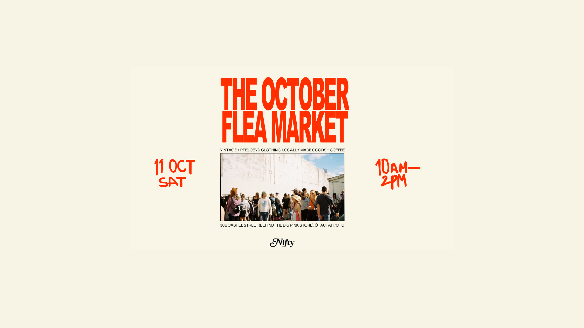 The Nifty Markets Are Back! Christchurch’s Iconic Flea Market Returns