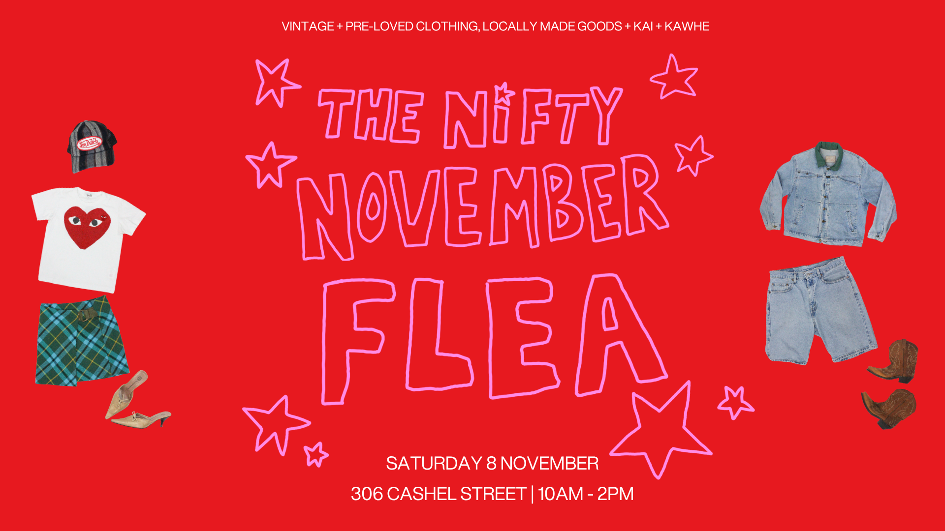 Nifty Flea Market: Christchurch’s Favourite Vintage & Pre-Loved Market