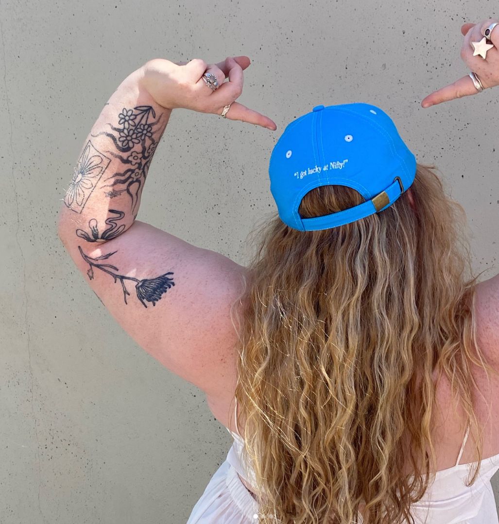 LUCKY NIFTY CAP, BLUE