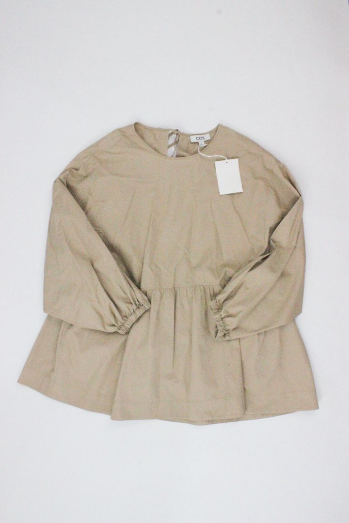 BLOUSE, COS, BEIGE, 16