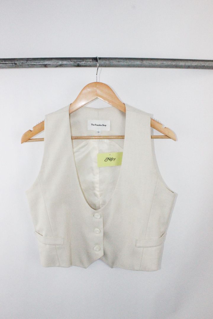 VEST, FRANKIE SHOP, L