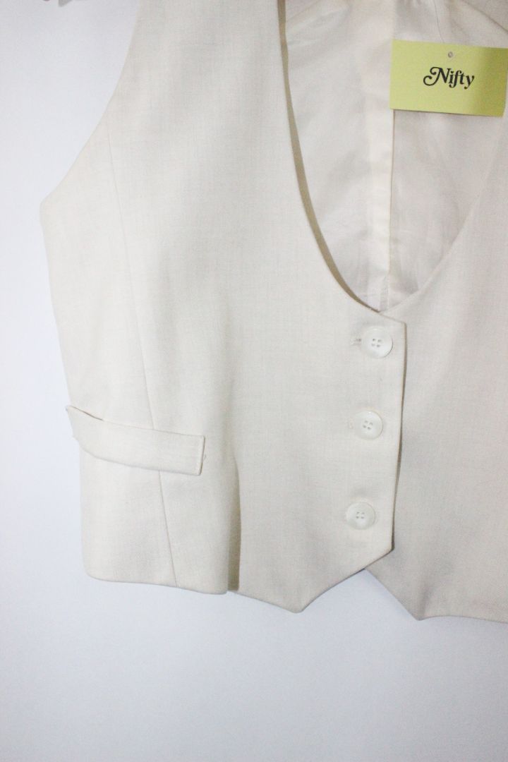VEST, FRANKIE SHOP, L