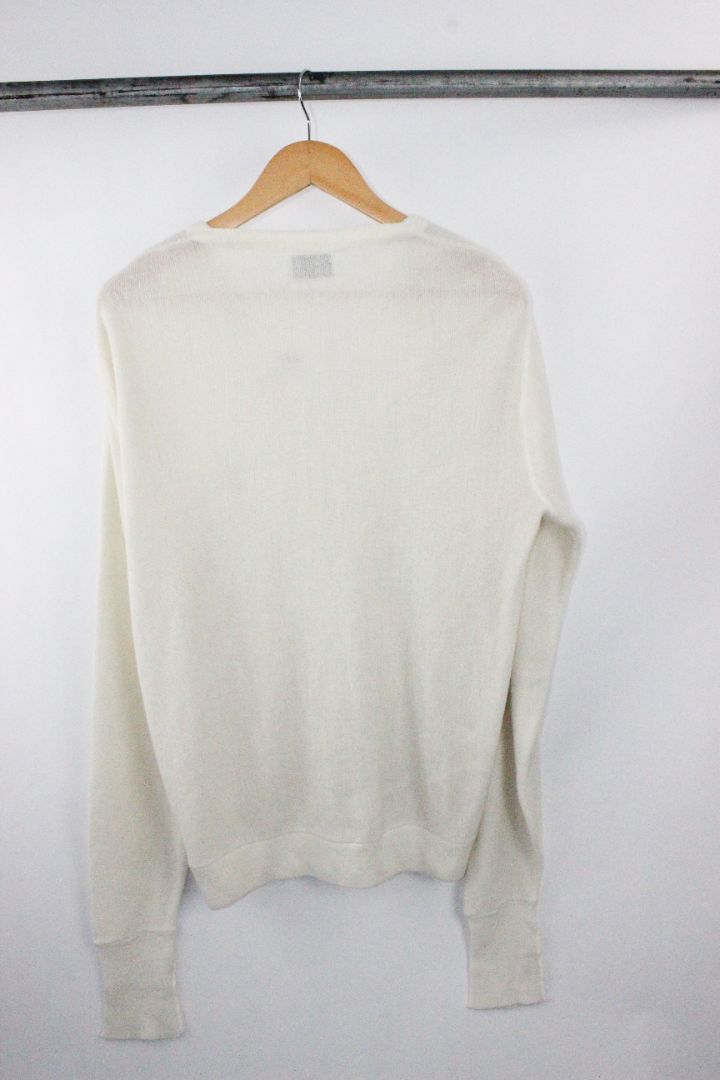 VINTAGE, CARDIGAN, LACOSTE, XL