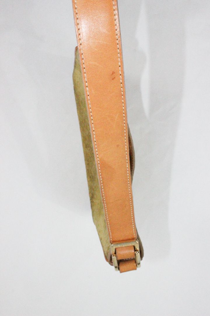 VINTAGE, CELINE, MACADAM SUEDE BAG