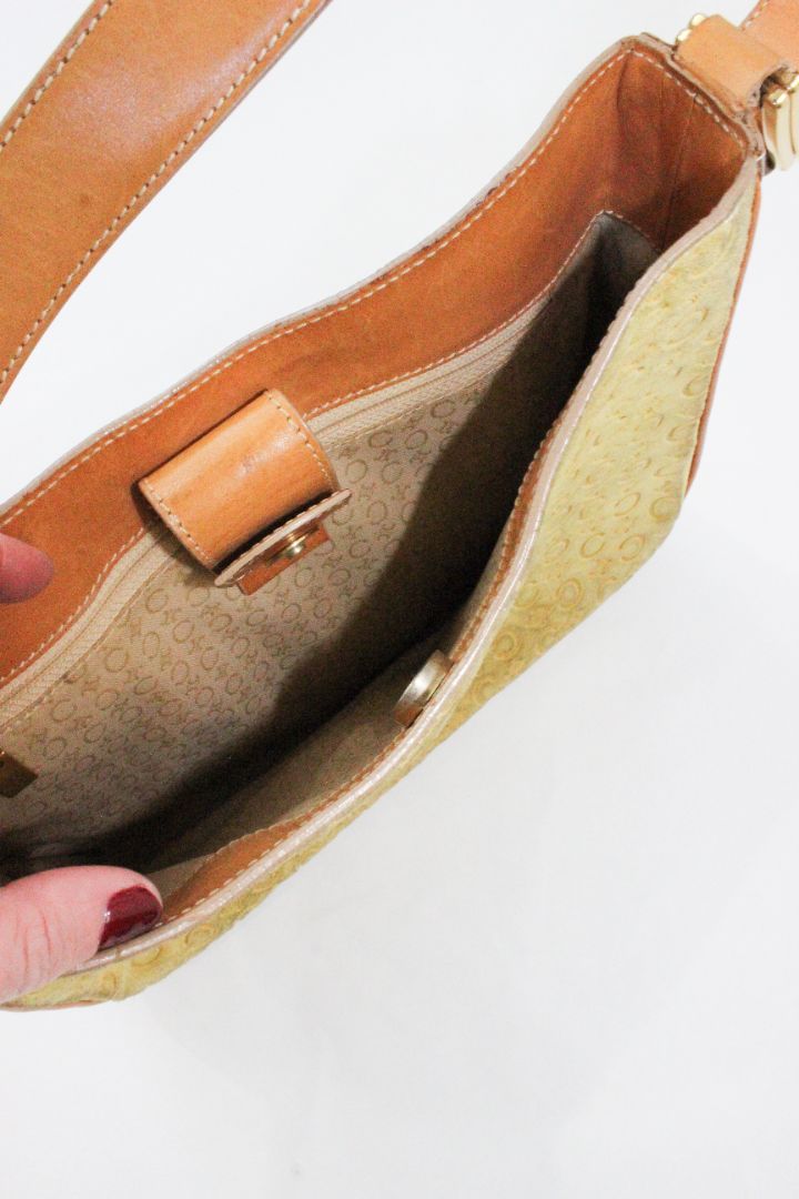 VINTAGE, CELINE, MACADAM SUEDE BAG