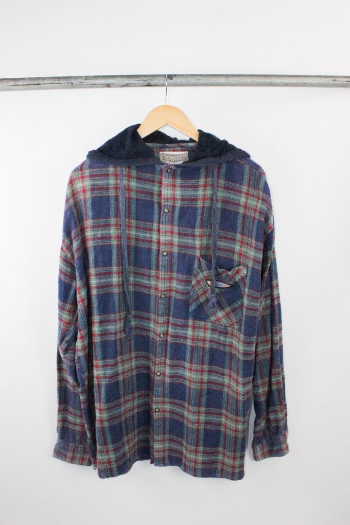 VINTAGE, LS SHIRT, BILLABONG, XL
