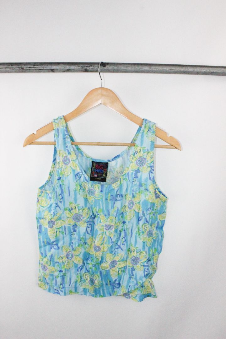 VINTAGE, SINGLET, BIG HEAD, S