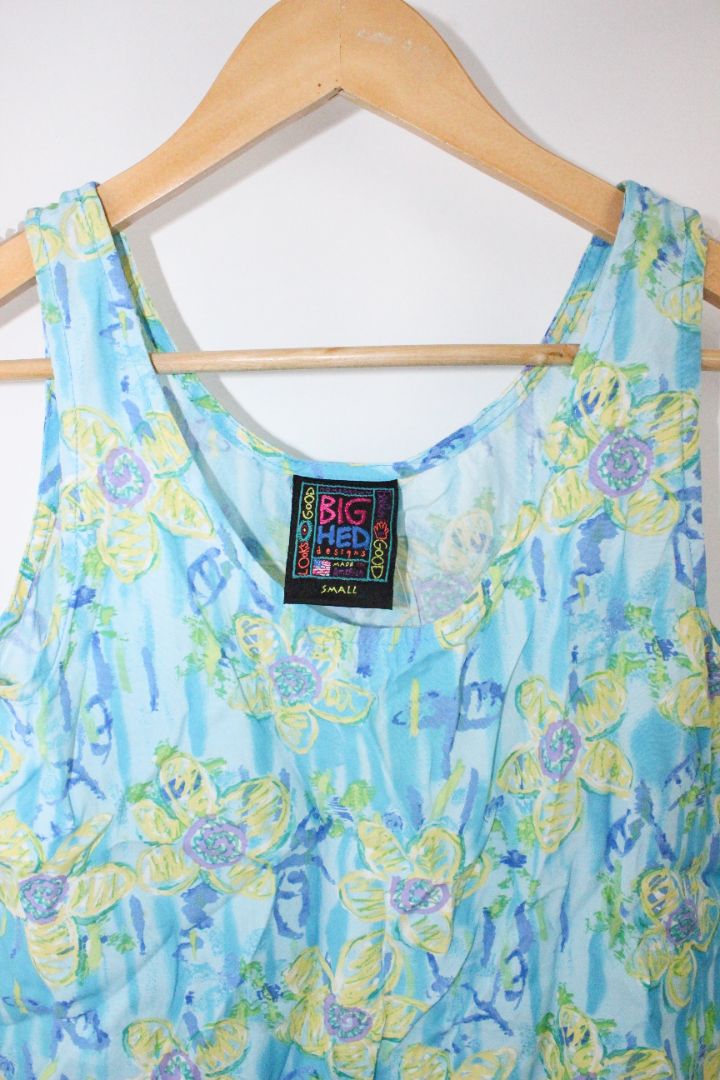 VINTAGE, SINGLET, BIG HEAD, S