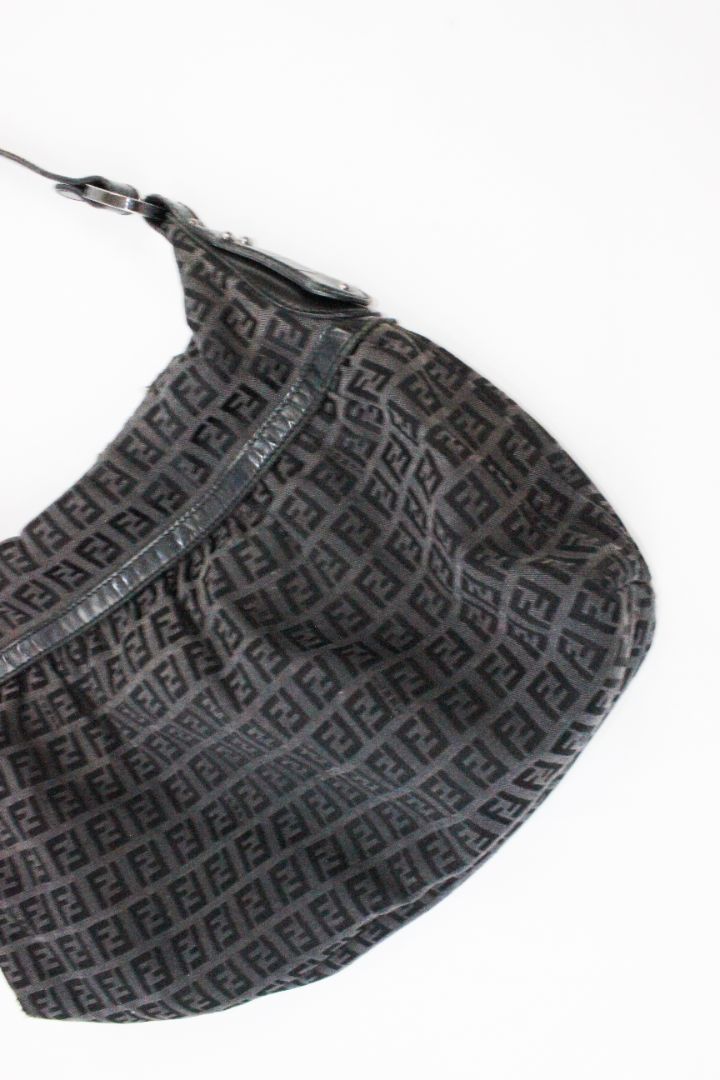 VINTAGE, FENDI, ZUCCA SHOULDER BAG