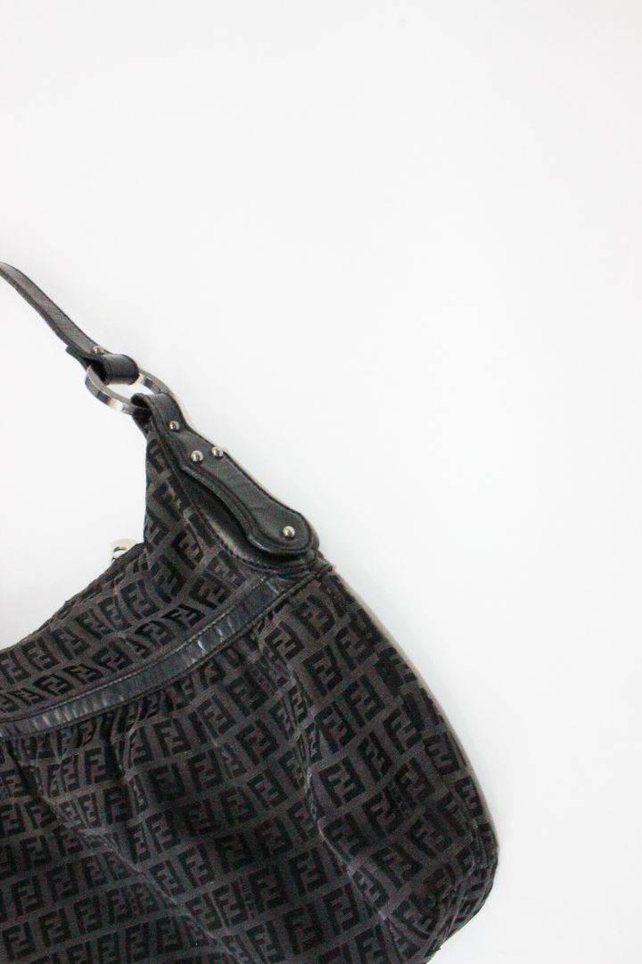 VINTAGE, FENDI, ZUCCA SHOULDER BAG