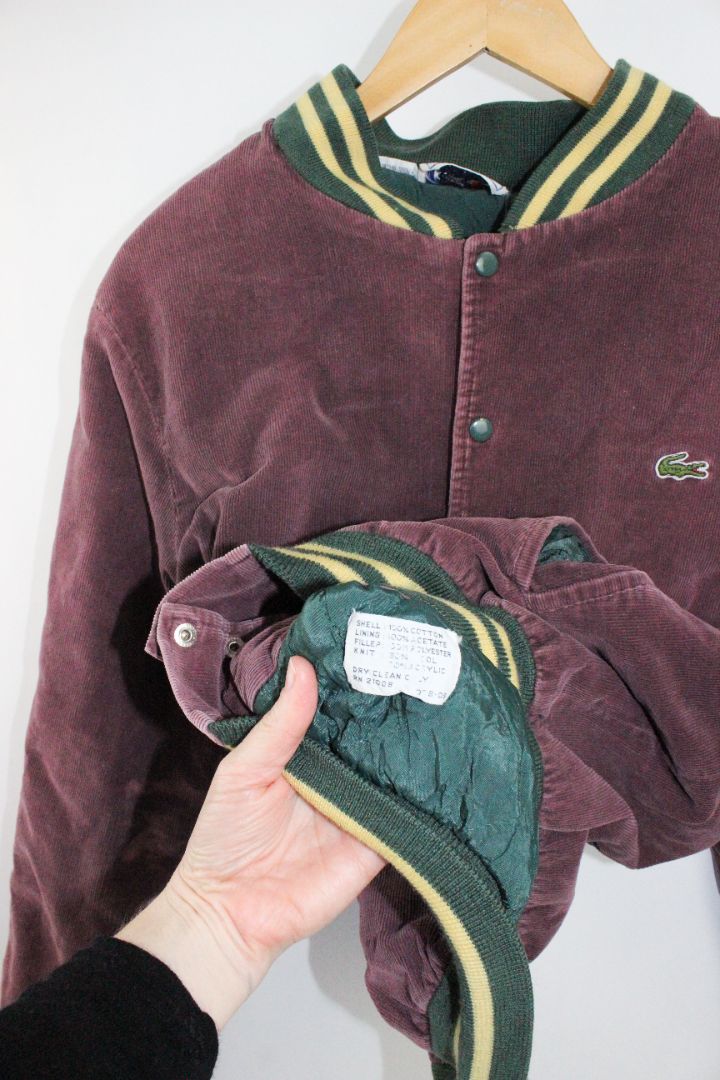 VINTAGE, JACKET, LACOSTE, S