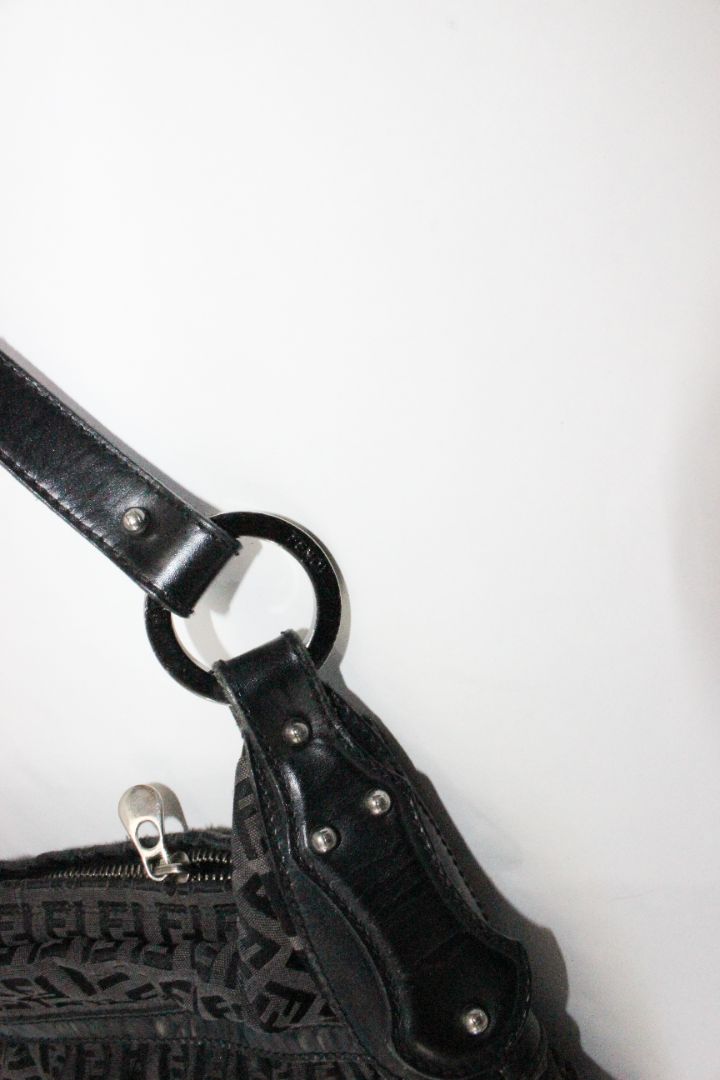 VINTAGE, FENDI, ZUCCA SHOULDER BAG