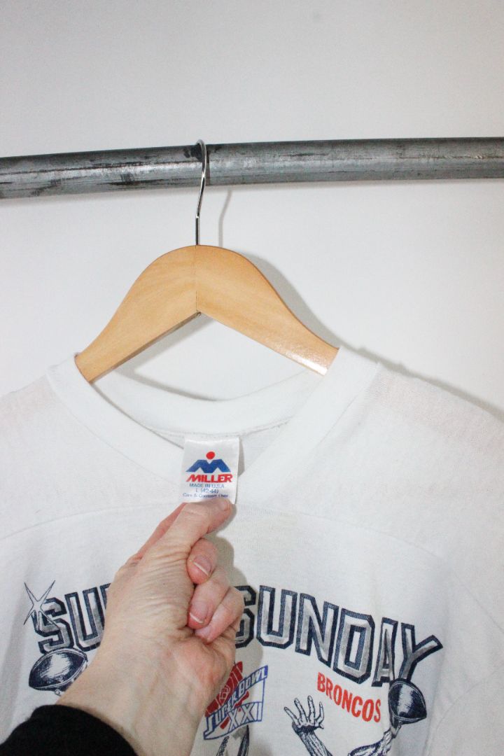 VINTAGE, LS TEE, MILLER, L