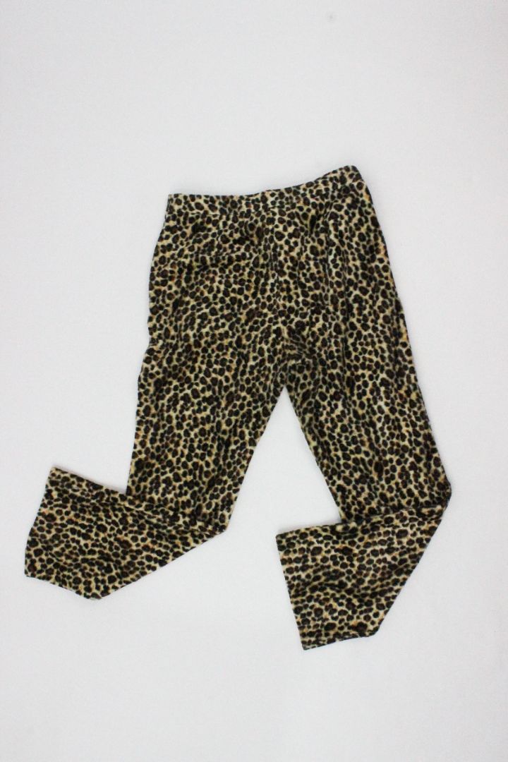 VINTAGE, LEOPARD PRINT, PANTS, 12