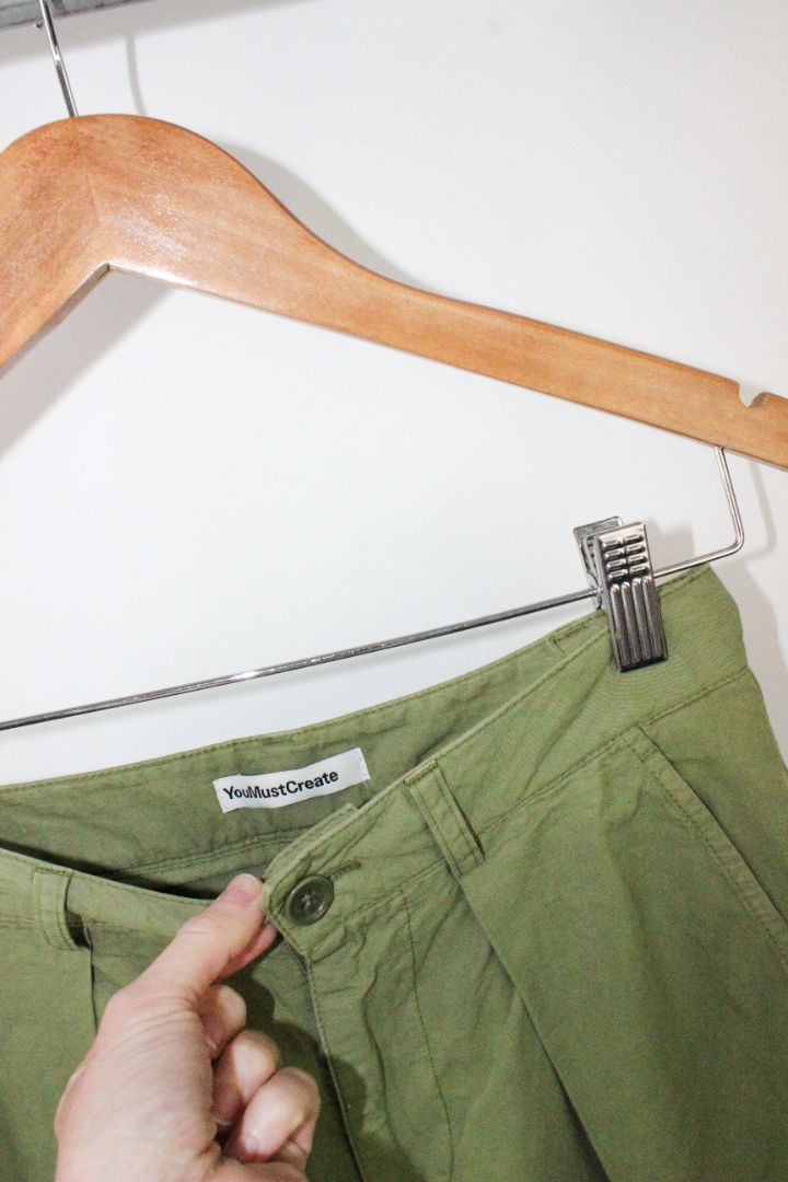 PANTS, YOU MUST CREATE, GREEN, XXS
