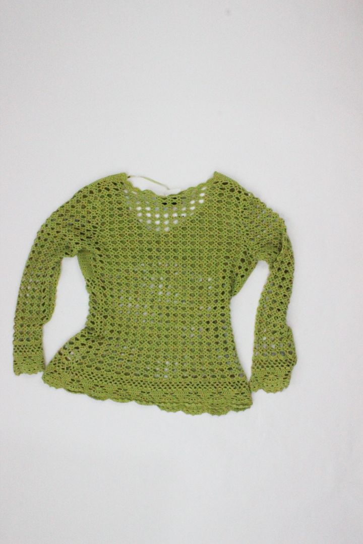 BLOUSE, KIABI, GREEN, 12
