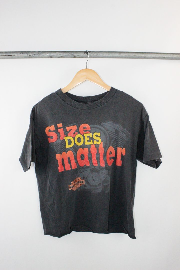 VINTAGE, SS TEE, HARLEY DAVIDSON, M
