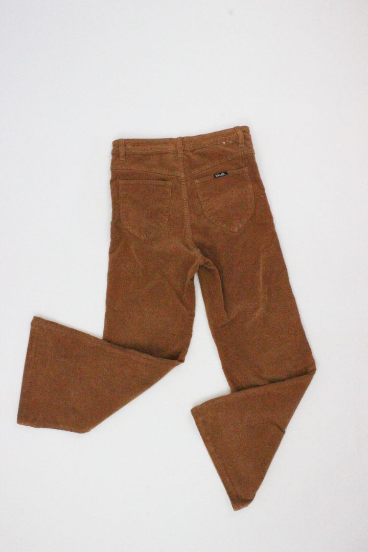 PANTS, ROLLA'S, BROWN, 12