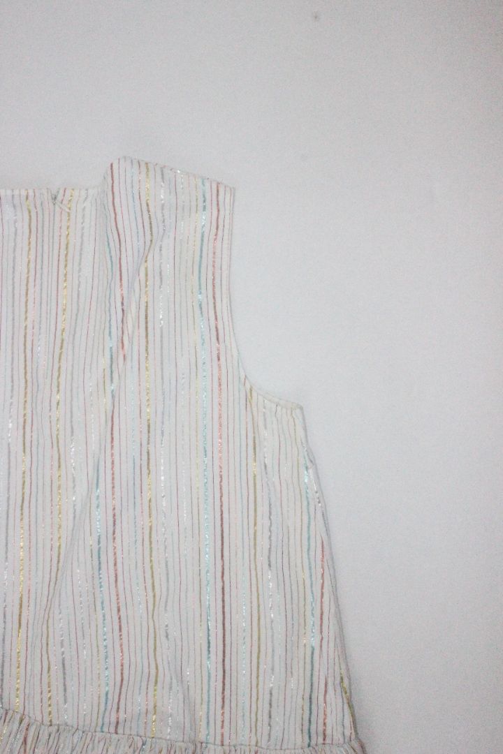 MINI DRESS, BOHEMIAN TRADERS, WHITE/MULTI, XL, BNWT