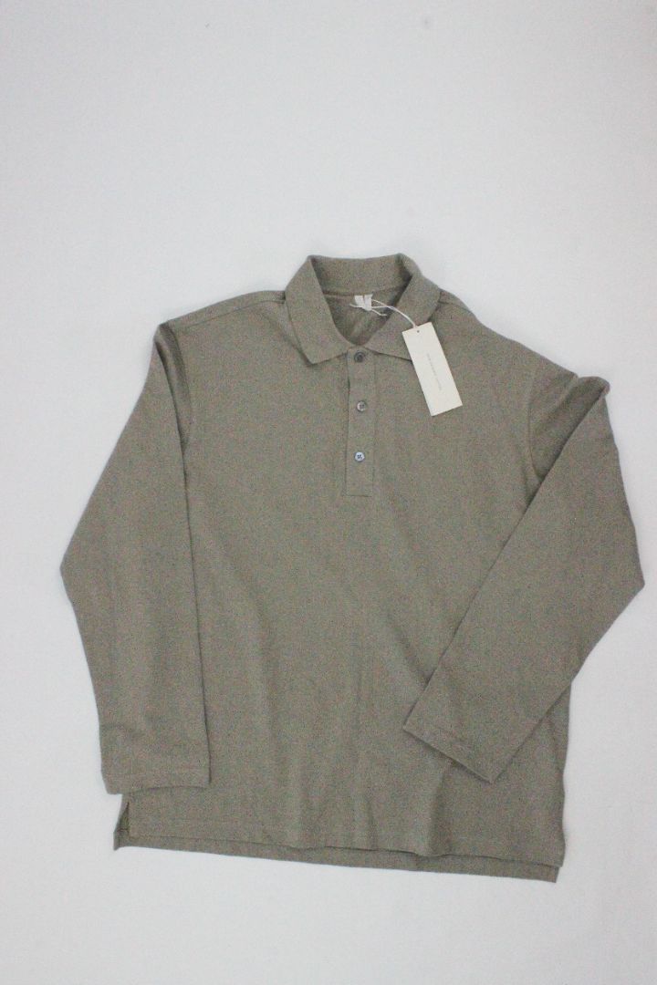LS POLO, ARKET, BEIGE, L