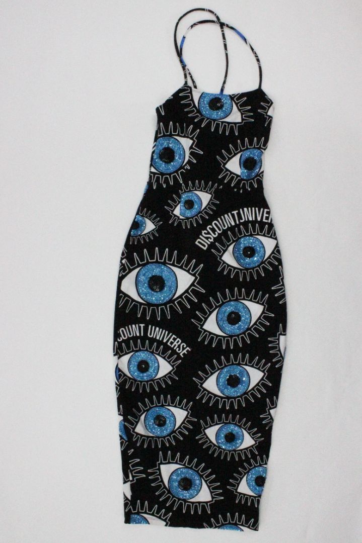 MIDI DRESS, DISCOUNT UNIVERSE, M