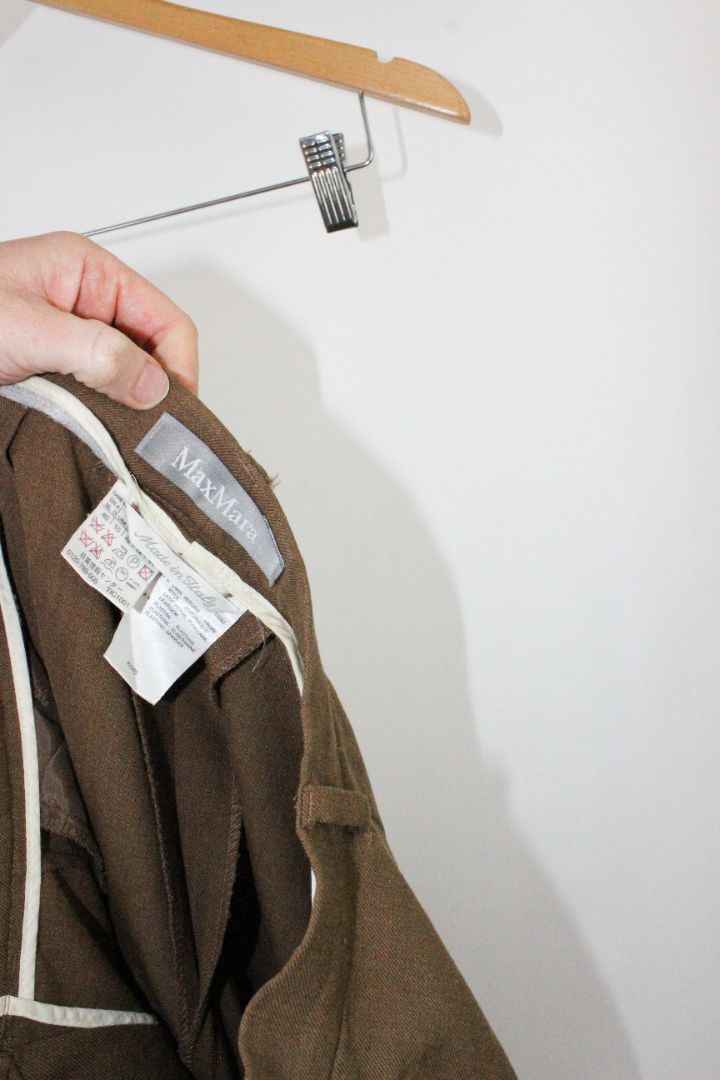 VINTAGE, PANTS, MAX MARA, 12