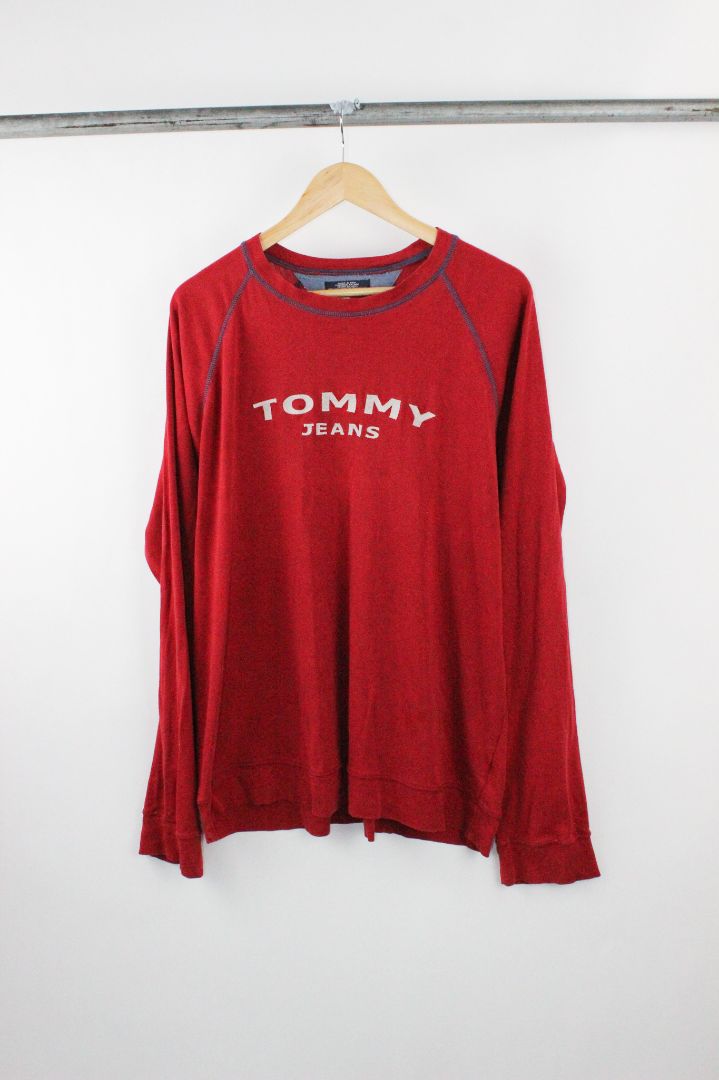 VINTAGE, LS TEE, TOMMY JEANS, XXL
