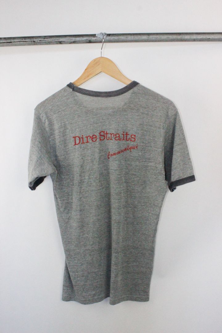 VINTAGE, SS TEE, DIRE STRAITS, M