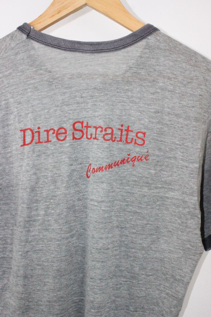 VINTAGE, SS TEE, DIRE STRAITS, M