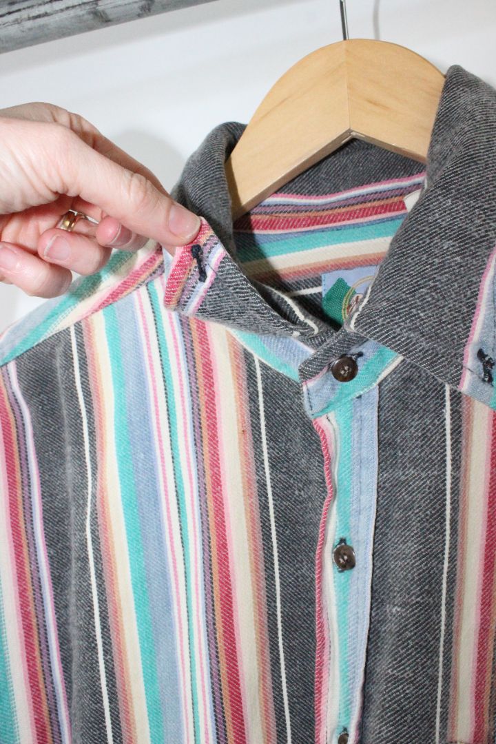 VINTAGE, LS SHIRT, BEAR CREEK, XL