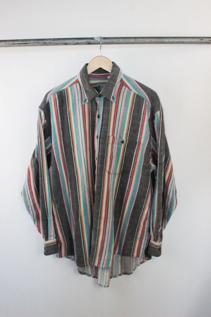 VINTAGE, LS SHIRT, BEAR CREEK, XL