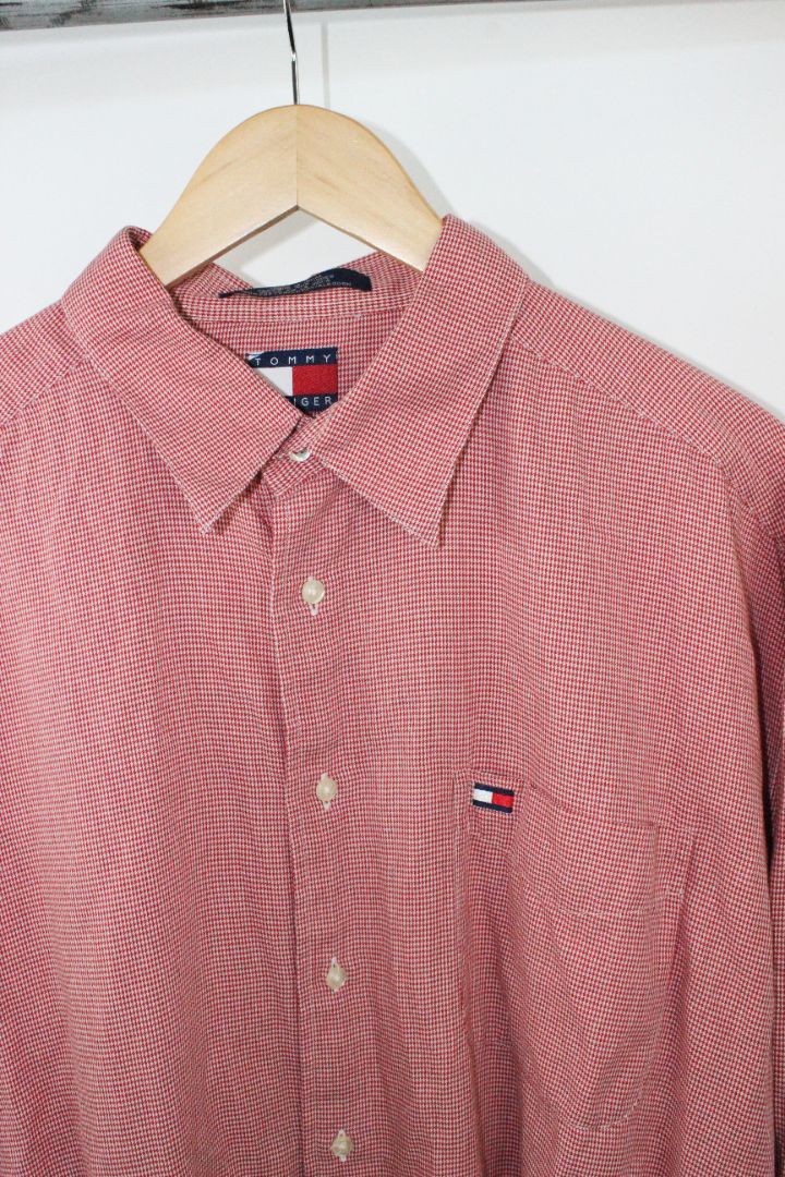 VINTAGE, LS SHIRT, TOMMY HILFIGER, XL