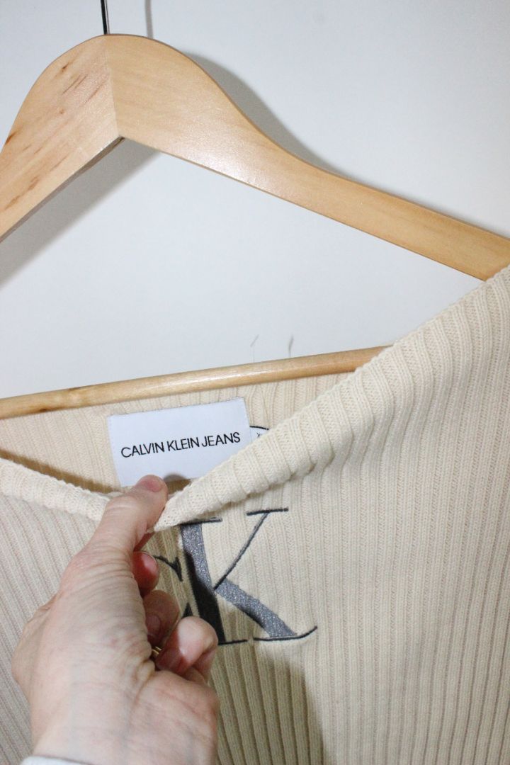 BLOUSE, CALVIN KLEIN, XS
