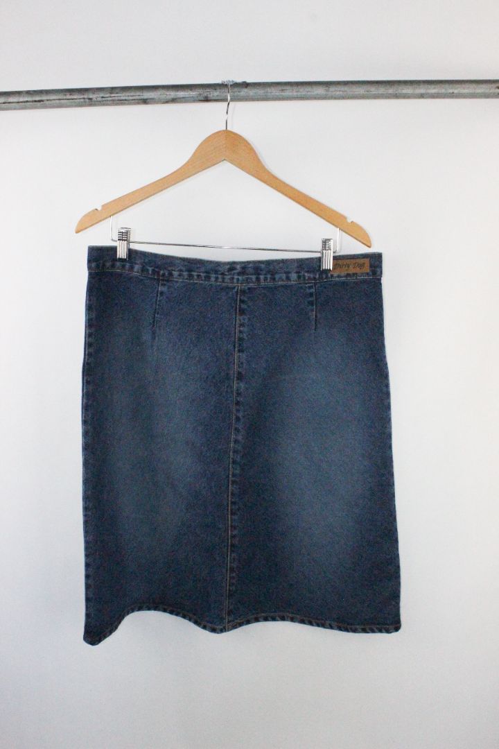 Y2K, MIDI SKIRT, DIRTY DOG, 16