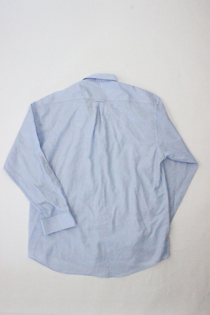 LS SHIRT, YVES SAINT LAURENT, BLUE, M, AS IS