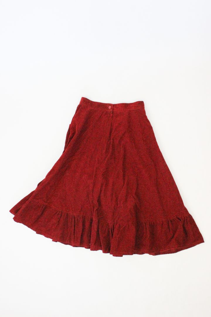 VINTAGE, MIDI SKIRT, XS
