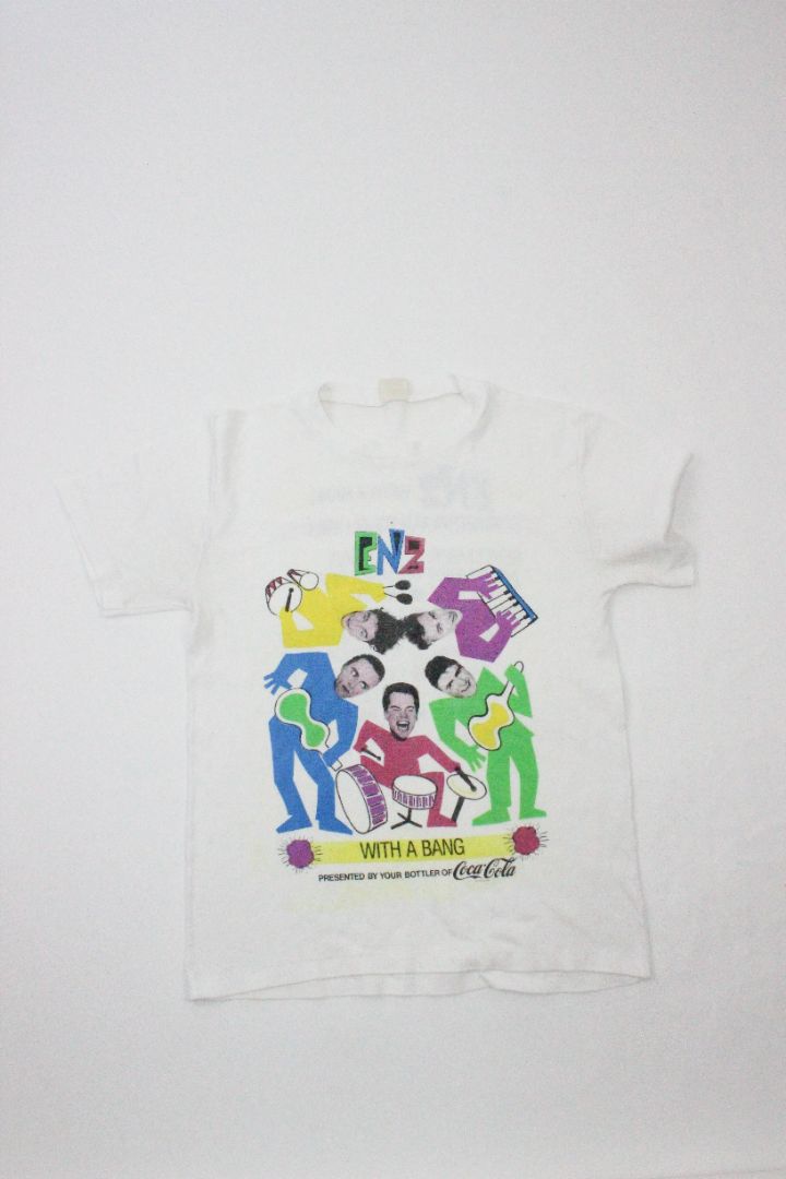 VINTAGE, SPLIT ENZ, SS TEE, M