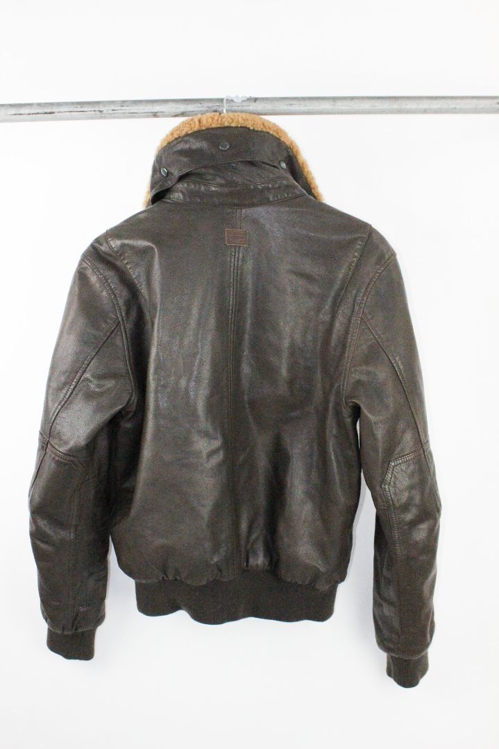 JACKET, G STAR, BROWN, S