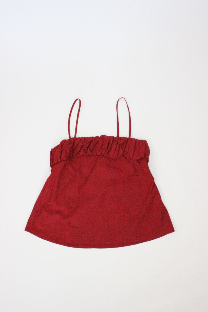 BLOUSE, RUBY, RED, 8