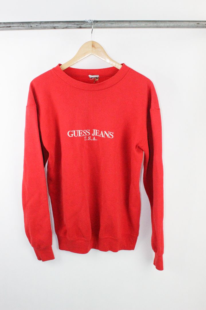 VINTAGE, JUMPER, GUESS, L