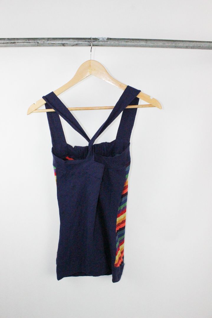 SINGLET, APPLE BOTTOM, BLUE, AS IS