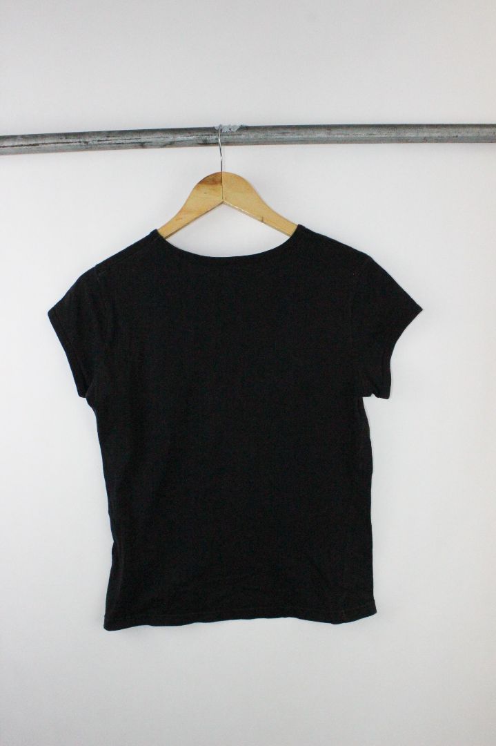 SS TEE, PLAYBOY, BLACK/PURPLE, 10