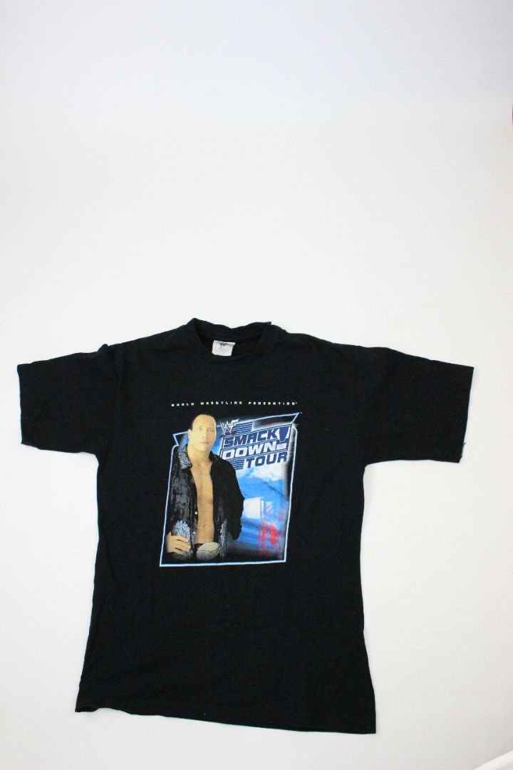 VINTAGE, TEE, WWF, XL