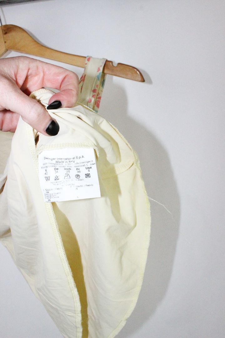 SINGLET, FENDI, YELLOW, 10